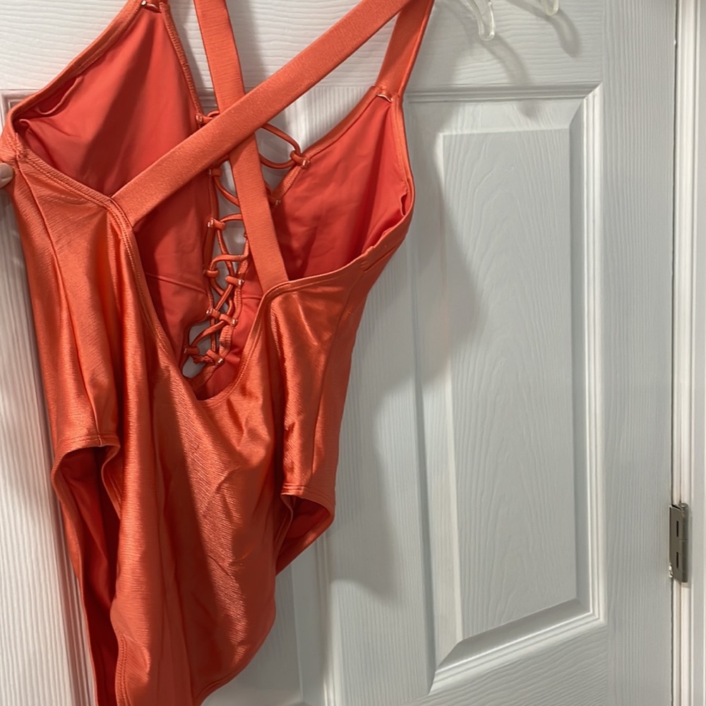 Forever21+ Orange One Piece - Picture 4 of 6
